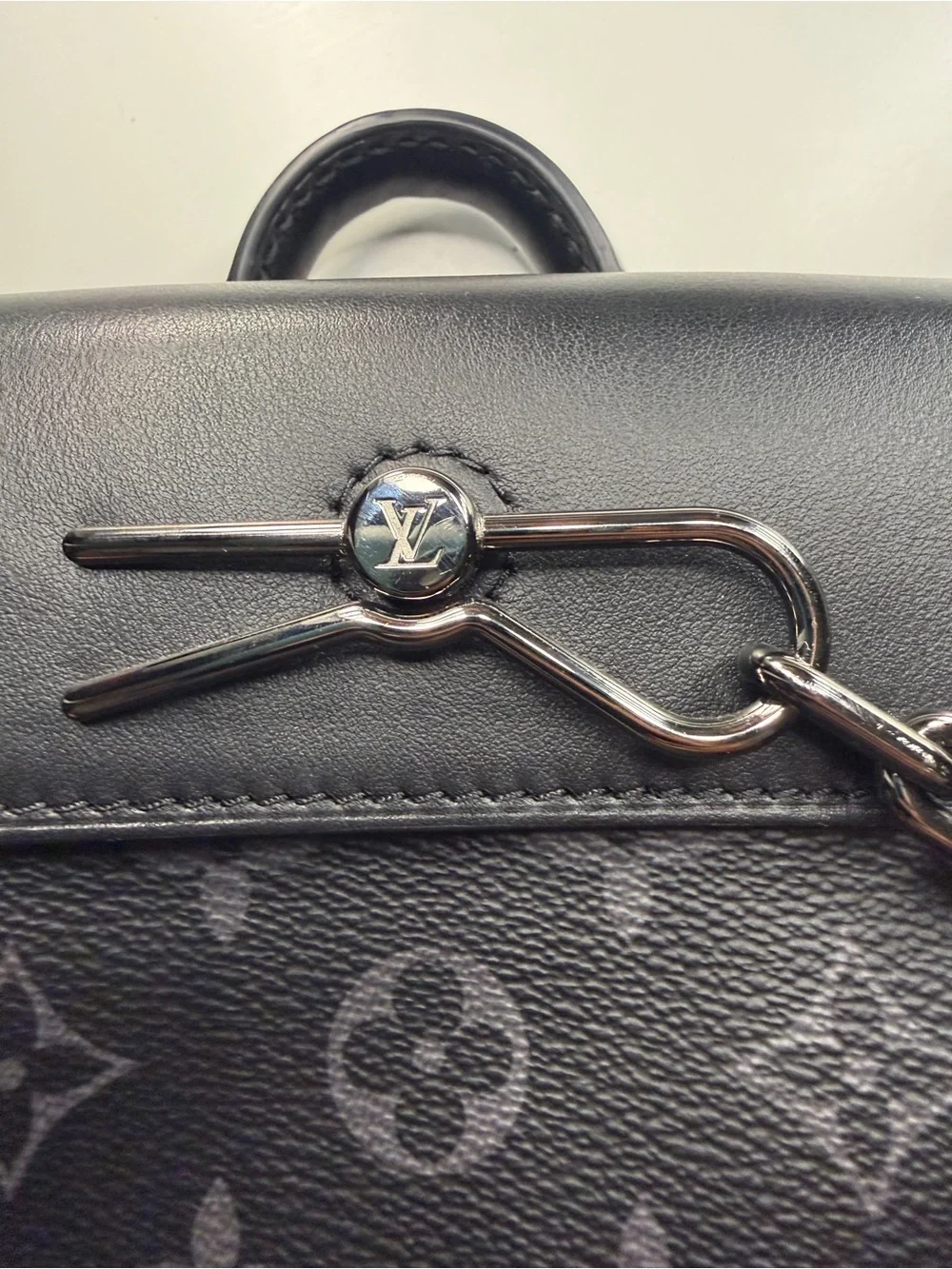 Louis Vuitton Black Monogram Canvas Nano Steamer
